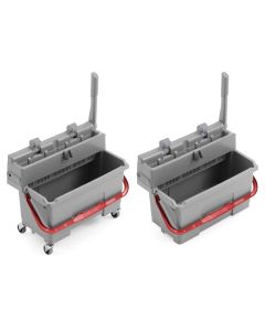 Duo Face - Mopwagen met pers - 25 liter