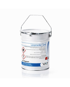 Linemarker - geel - blik à 7 kg.