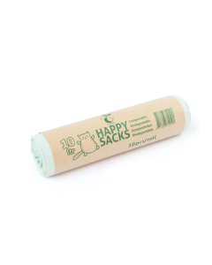 Afvalzakken Bio Happy Sacks 43 x 44 x T15 400 stuks p/ds