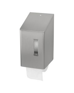 Santral Classic - toiletroldispenser - 2 doprollen, rvs