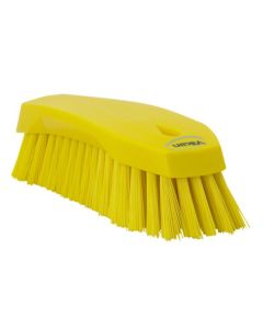 Vikan - grote werkborstel - hard, Geel