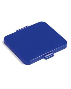 Deksel - zakhouder - 120 liter, Blauw