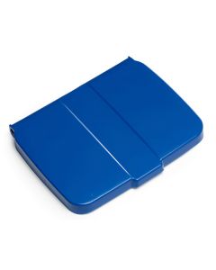 Deksel zakhouder - 120 liter, blauw