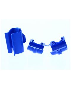 Steelklem Morgan + vaste bevestiging snap closure 22 mm