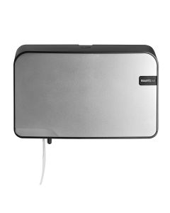 Quartz Silver - Duo Toiletroldispenser - Coreless