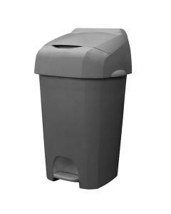 Luier hygiënebak - Nappease - 60 liter, Grijs