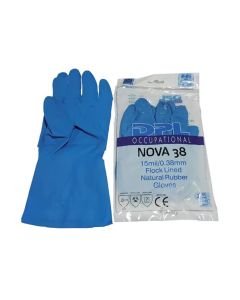 Handschoen DPL Nova 38 blauw Maat 9-9,5 XL - 10 paar per pak