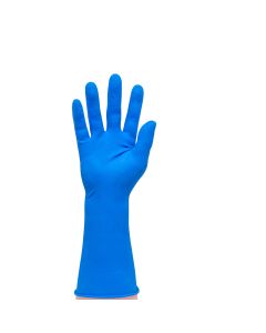 Huishoudhandschoen Latex blauw - Diverse maten