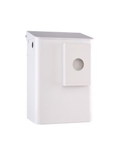 MediQo-Line - hygiënebak - 6 liter, RVS wit