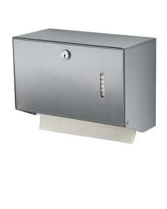 MediQo-Line - handdoekdispenser - klein, rvs