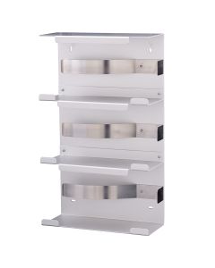 MediQo-Line - handschoendispenser - aluminium, 3 dozen