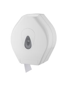 PlastiQline - Maxi Jumbo toiletroldispenser, wit