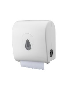 PlastiQline - handdoekroldispenser mini - kunststof, wit