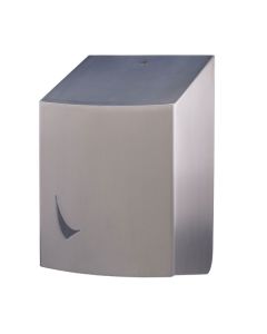 Wings - Midi poetsroldispenser, rvs