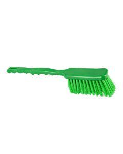HCS - Afwasborstel - lange steel - 410 x 55 mm - hard, Groen