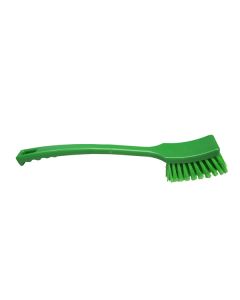 HCS - Afwasborstel - lange steel - 410x45 mm - zacht, Groen