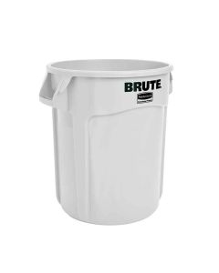 Rubbermaid - Ronde Brute container - 75,7 liter, Wit