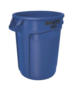 Rubbermaid - Ronde Brute container - 121,1 liter, Blauw