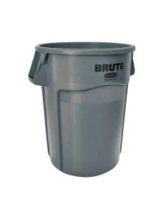 Rubbermaid - Ronde Brute container - 166,5 liter, Grijs