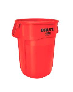 Rubbermaid - Ronde Brute container - 166,5 liter, Rood