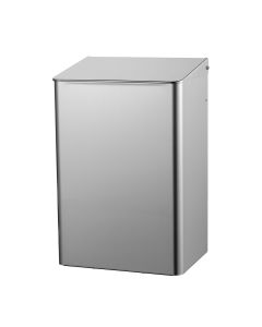 MediQo-Line - afvalbak - 15 liter, rvs