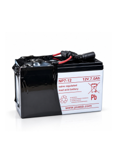 Battery with DC connector
