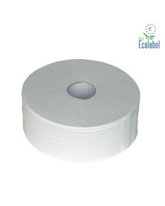 Toiletpapier Jumbo - cellulose - 2-laags 6 rol à 380 meter