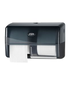 Pearl Black - Duo toiletroldispenser - coreless