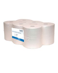 Handdoekrol - Controlmatic cellulose 2-laags 6 rol à 140 mtr