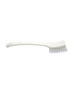 HCS - Afwasborstel - lange steel - 410x45 mm-medium, Wit