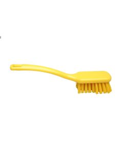 HCS - Afwasborstel - 270x47 mm - hard, Geel