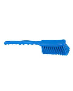 HCS - Afwasborstel - lange steel - 410 x 55 mm - hard, Blauw