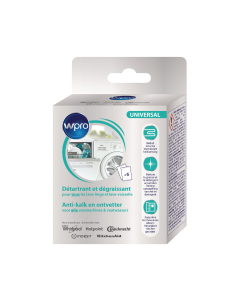 Ontkalker & ontvetter voor Vaatwasser / Wasmachine 6 x 50 gr