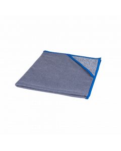 Microvezeldoek met scrubhoek - pak à 10 stuks, Blauw