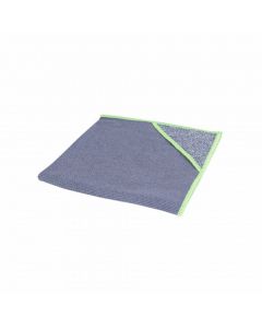 Microvezeldoek met scrubhoek - pak à 10 stuks, Groen