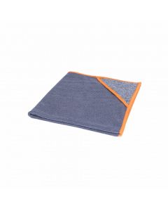 Microvezeldoek met scrubhoek - pak à 10 stuks, Oranje