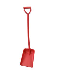 HCS - Schop - 270x340x1120 mm - korte steel - Rood