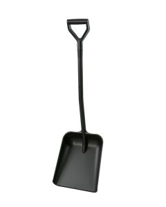 HCS - Schop - 330x380x1120 mm - korte steel - Zwart