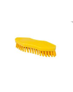 HCS - Werkborstel - 180x60 mm - hard, Geel