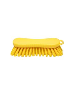 HCS - Werkborstel - 210x70 mm - hard, Geel
