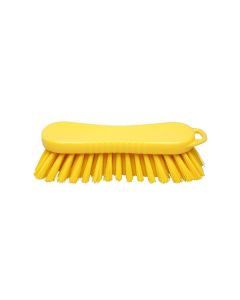 HCS - Werkborstel - 210x70 mm - medium, Geel