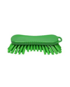 HCS - Werkborstel - 210x70 mm - hard uitstaande vezel, Groen