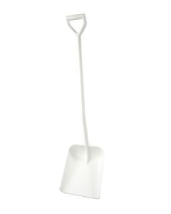 HCS - Schop - 330x380x1330 mm - lange steel, Wit