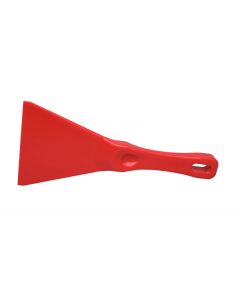 HCS - Spatel - 110x250 mm - kunststof, Rood