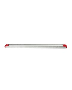 HCS - Aluminium ophangrail - 500 mm, Rood