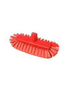 HCS - Wasborstel - gespleten vezel - 290x130mm -zacht, Rood