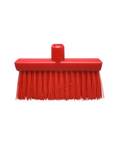 HCS - Bezem - smal - 260x35 mm - hard, Rood