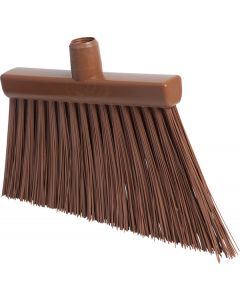 HCS - Smalle bezem - schuin - medium - 300x35 mm, Bruin