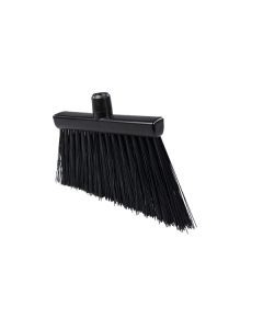 HCS - Smalle bezem - schuin - medium - 300x35 mm, Zwart