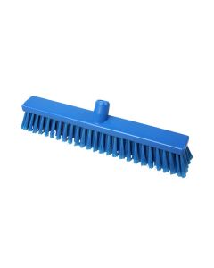 HCS - Veger - gespleten vezel - 400x50 mm - zacht, Blauw